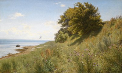 Summer Day by the Sea by Ludvig Kabell